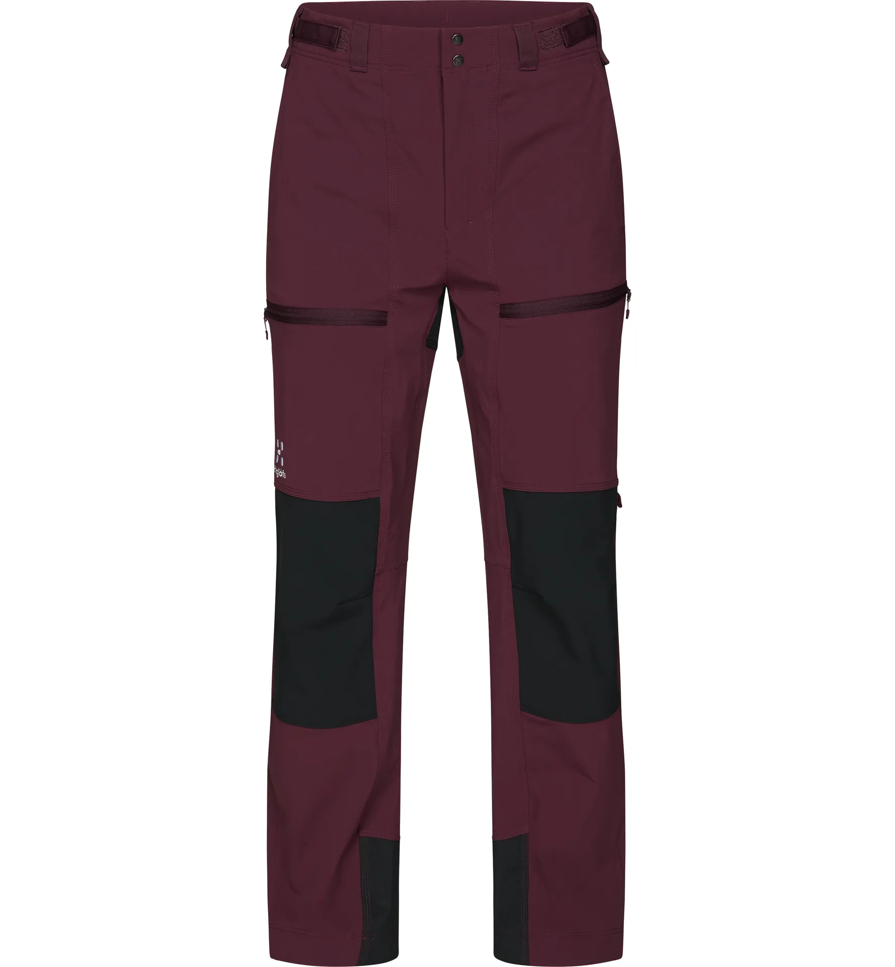 Rugged Relaxed Pant Women Aubergine/True Black