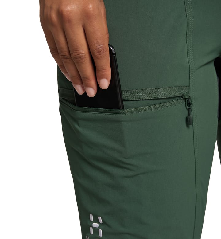 Rugged Relaxed Pant Women Fjell Green/True Black