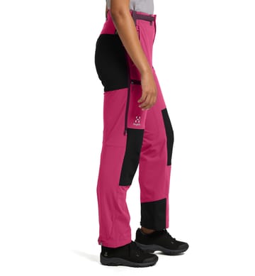 Rugged Relaxed Pant Women Deep Pink/True Black