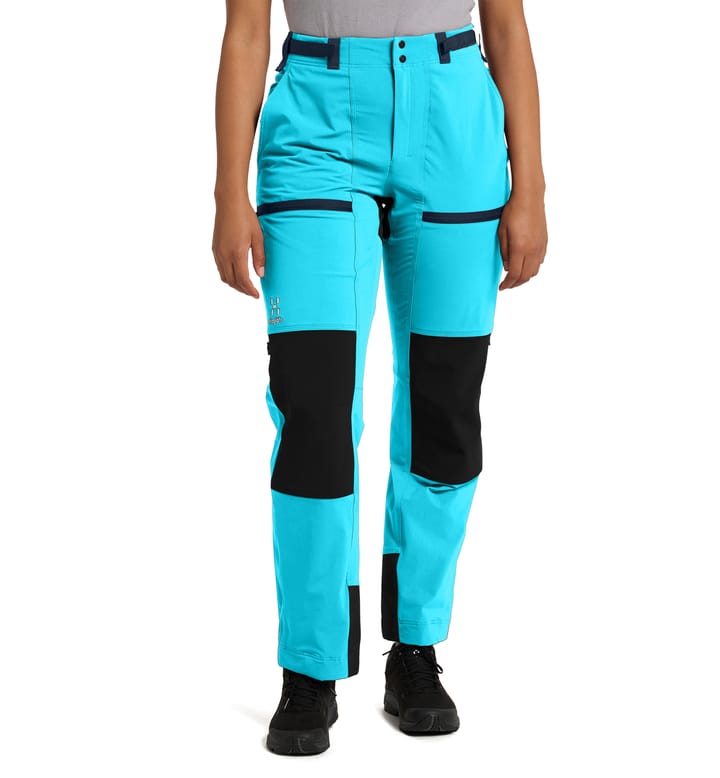 Rugged Relaxed Pant Women Maui Blue/True Black