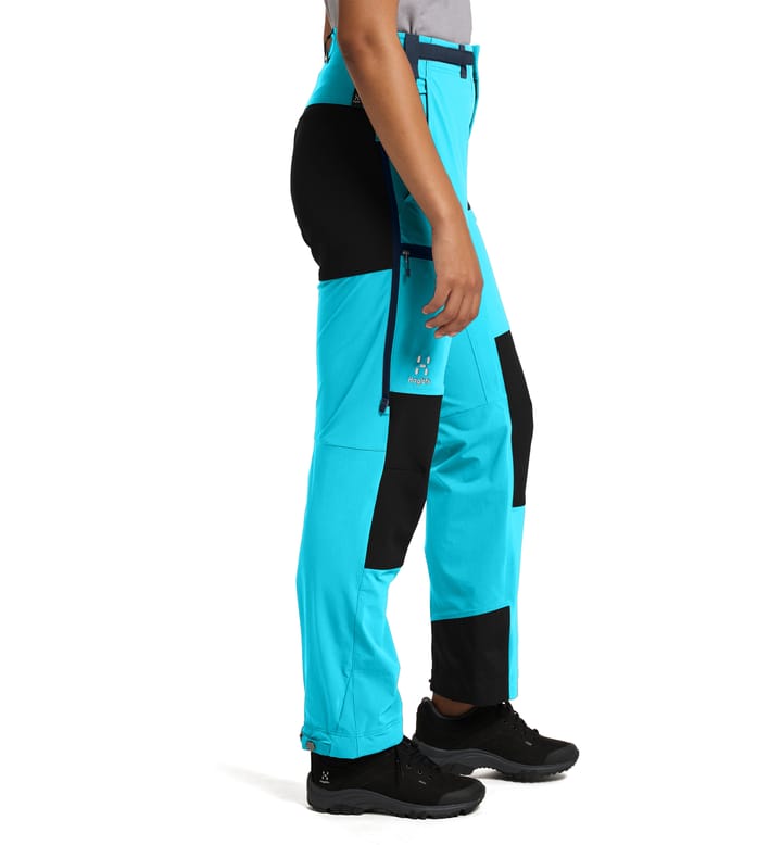 Rugged Relaxed Pant Women Maui Blue/True Black