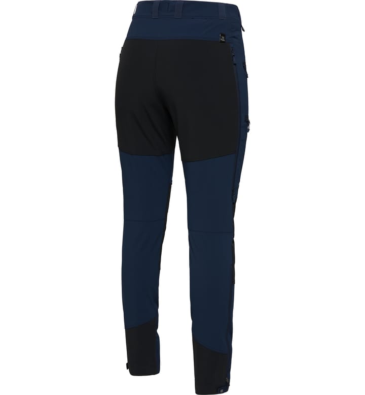 Rugged Slim Pant Women Tarn blue/True black