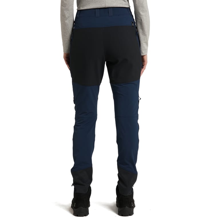 Rugged Slim Pant Women Tarn blue/True black