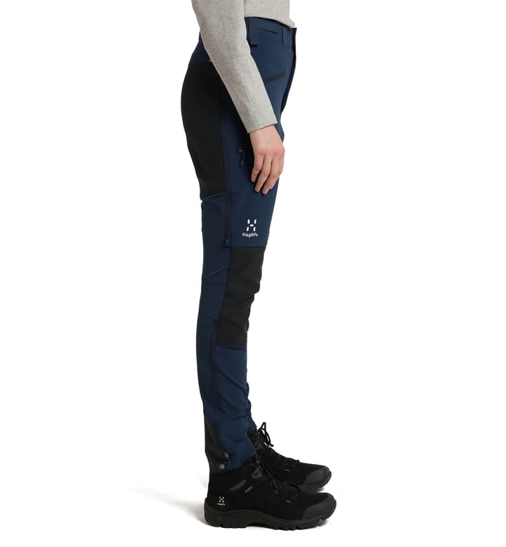 Rugged Slim Pant Women Tarn blue/True black