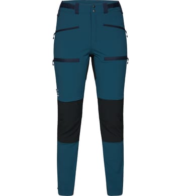 Rugged Slim Pant Women Dark Ocean/True Black