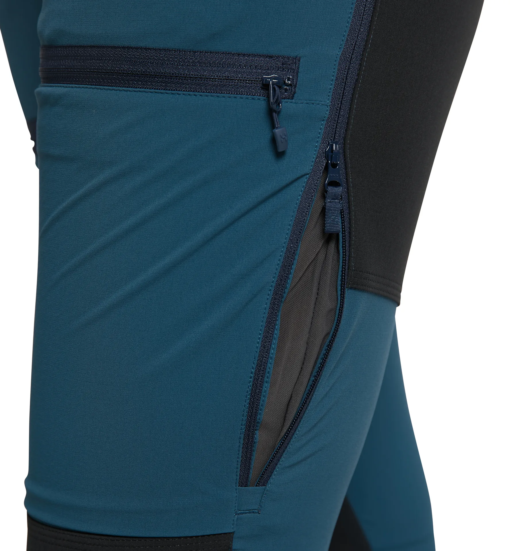 Rugged Slim Pant Women Dark Ocean/True Black