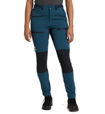 Rugged Slim Pant Women Dark Ocean/True Black