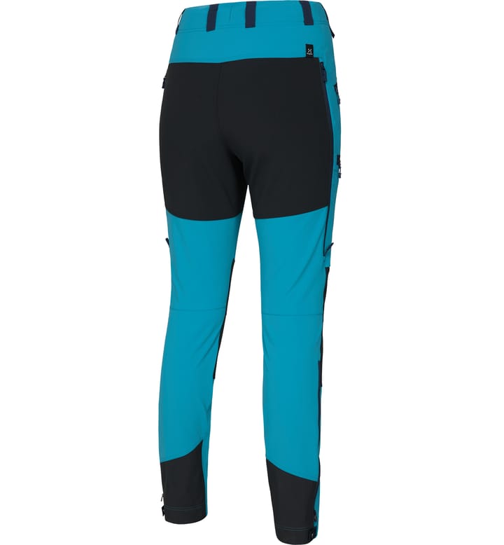 Rugged Slim Pant Women Maui Blue/True Black