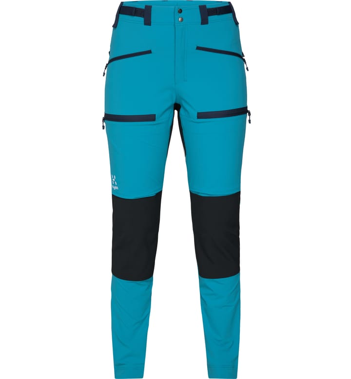 Rugged Slim Pant Women Maui Blue/True Black