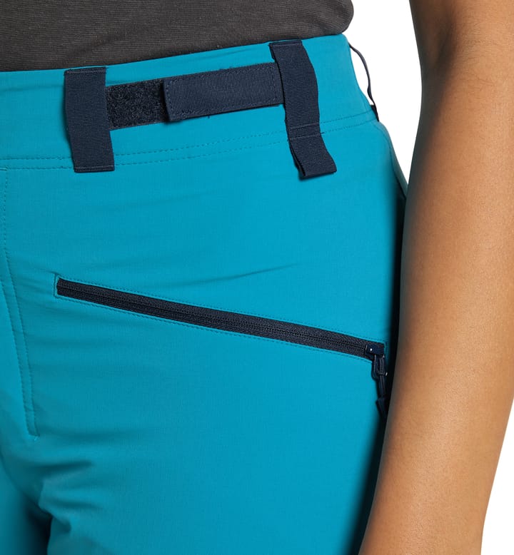 Rugged Slim Pant Women Maui Blue/True Black