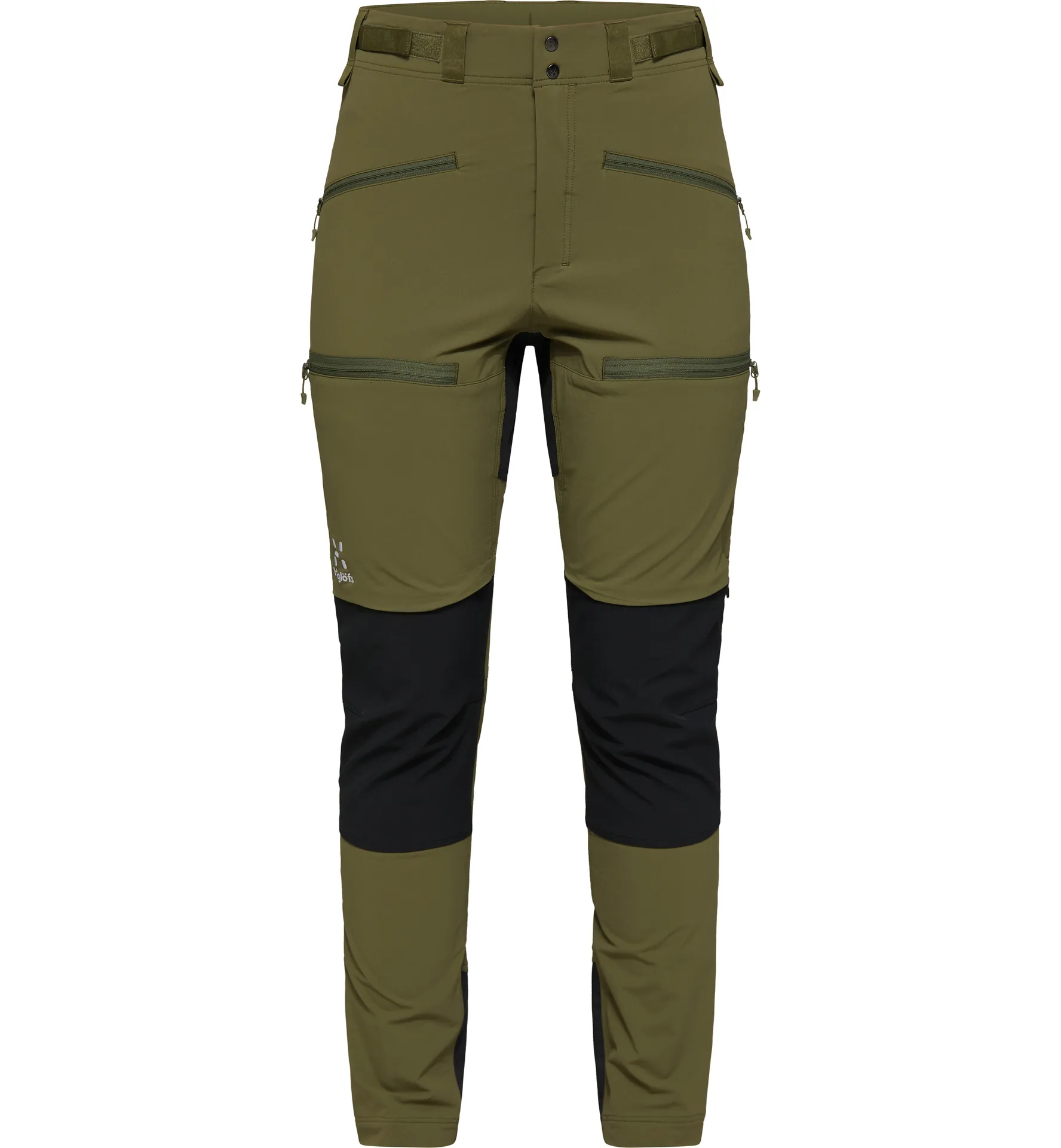 Rugged Slim Pant Women Olive Green/True Black