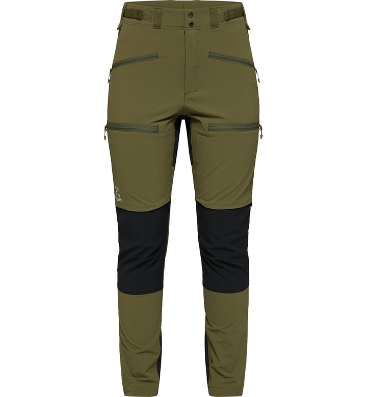 Rugged Slim Pant Women Olive Green/True Black