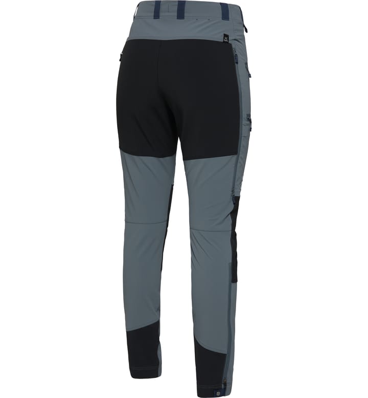 Rugged Slim Pant Women Steel Blue/True Black