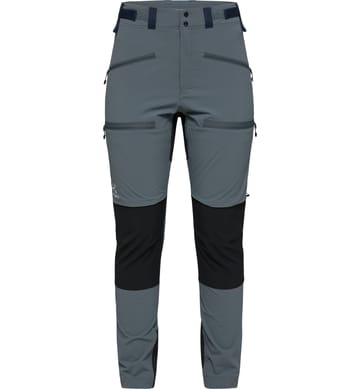 Rugged Slim Pant Women Steel Blue/True Black