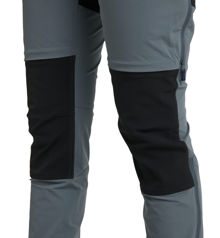 Rugged Slim Pant Women Steel Blue/True Black