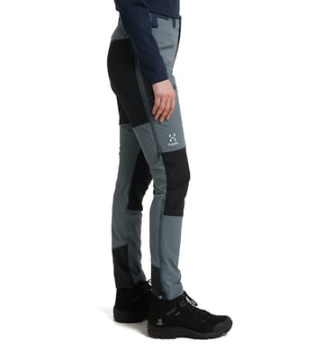 Rugged Slim Pant Women Steel blue/True black