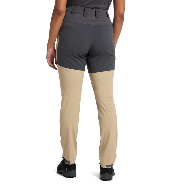 Mid Standard Pant Women Sand/Magnetite