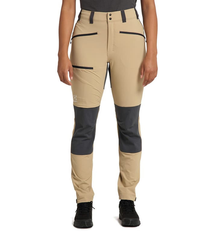 Mid Standard Pant Women Sand/Magnetite