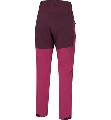 Mid Standard Pant Women Deep Pink/Aubergine