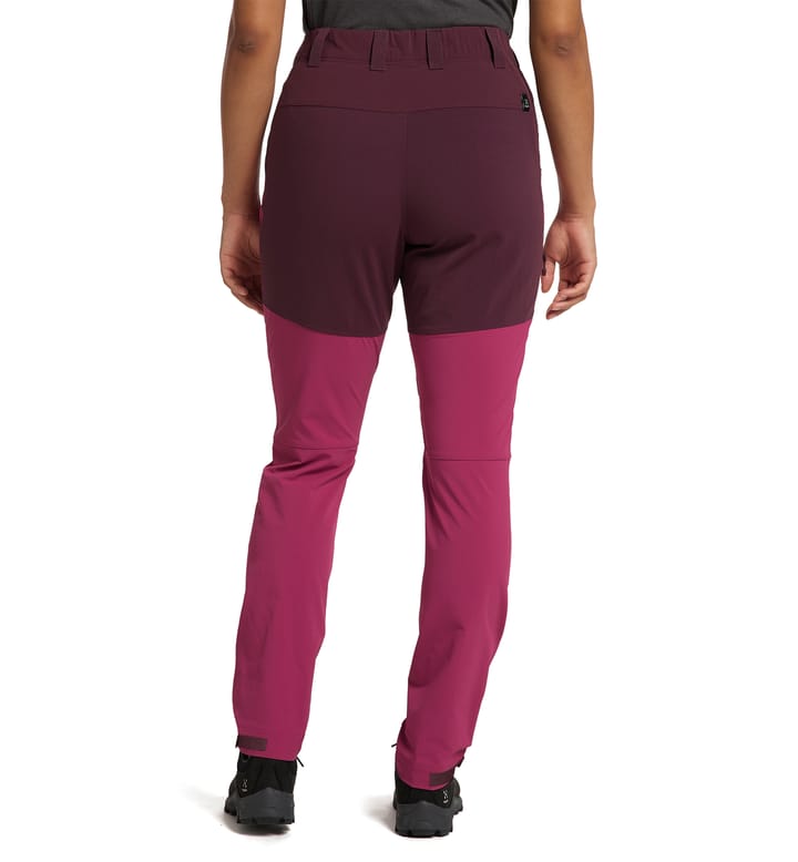 Mid Standard Pant Women Deep Pink/Aubergine