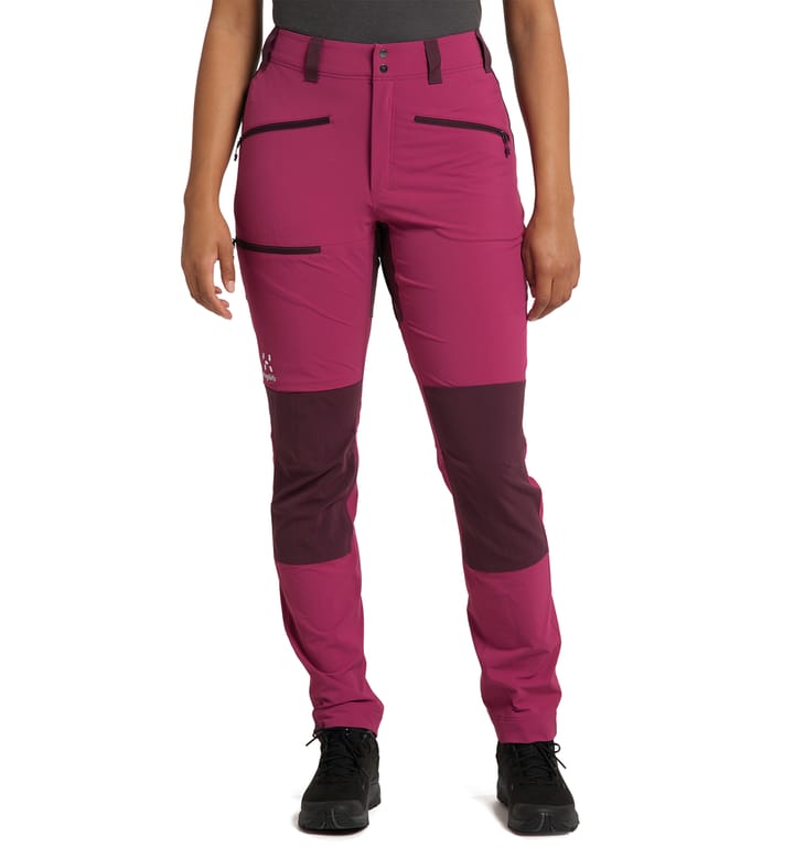 Mid Standard Pant Women Deep Pink/Aubergine