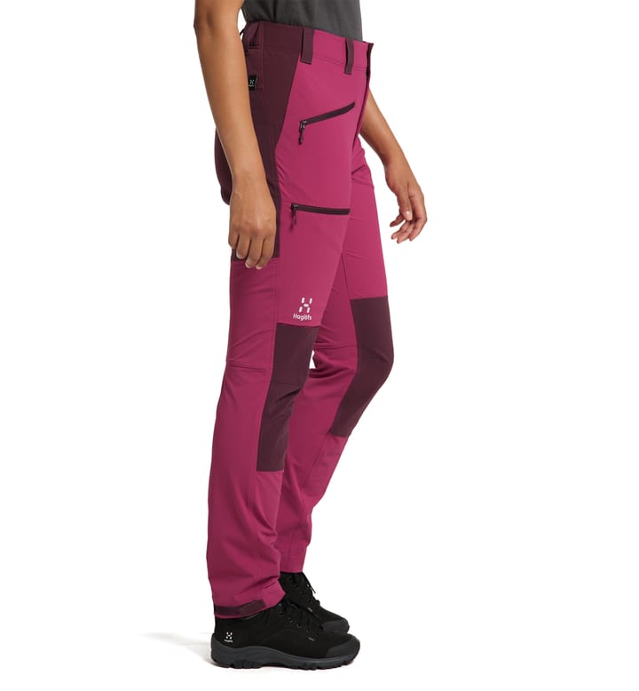 Mid Standard Pant Women Deep Pink/Aubergine