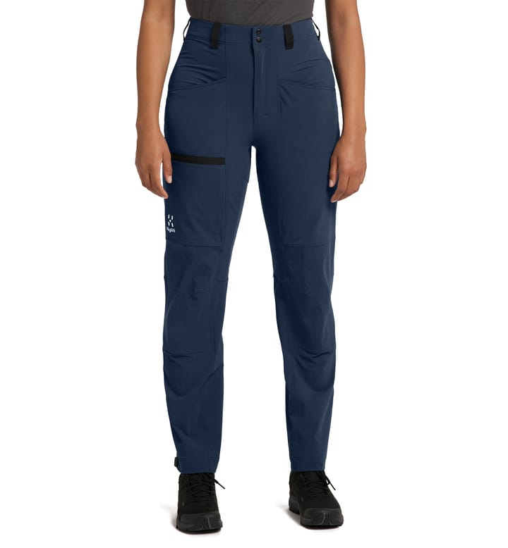 Mid Relaxed Pant Women Tarn blue/True black