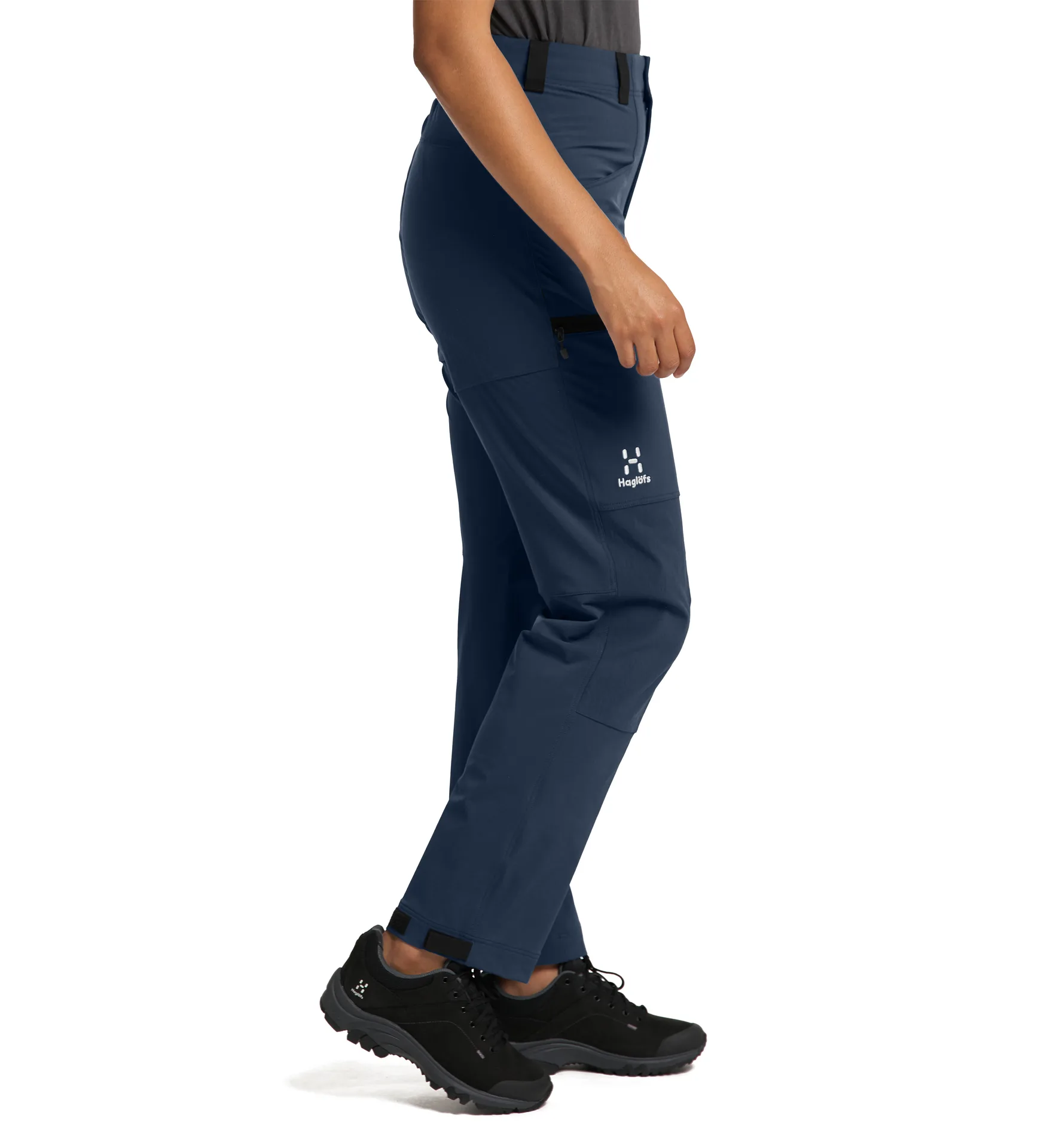 Mid Relaxed Pant Women Tarn blue/True black