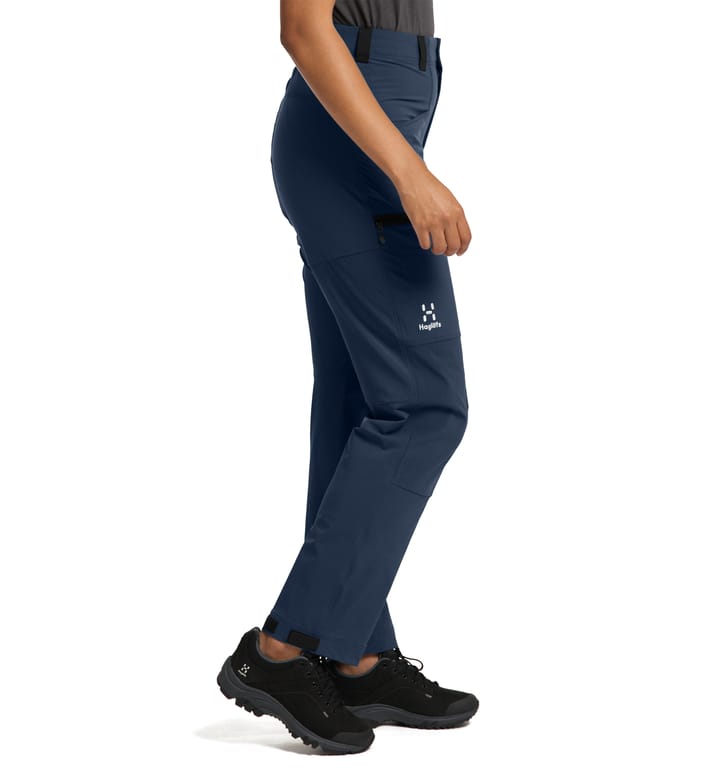 Mid Relaxed Pant Women Tarn blue/True black