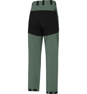 Mid Relaxed Pant Women Fjell green/True black