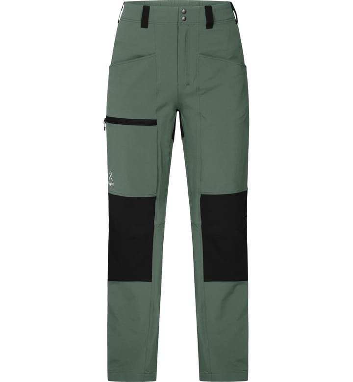 Mid Relaxed Pant Women Fjell green/True black