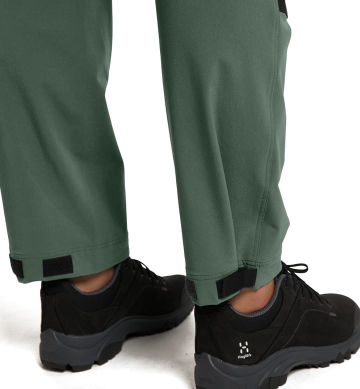 Mid Relaxed Pant Women Fjell green/True black