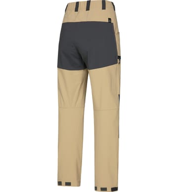 Mid Relaxed Pant Women Sand/Magnetite