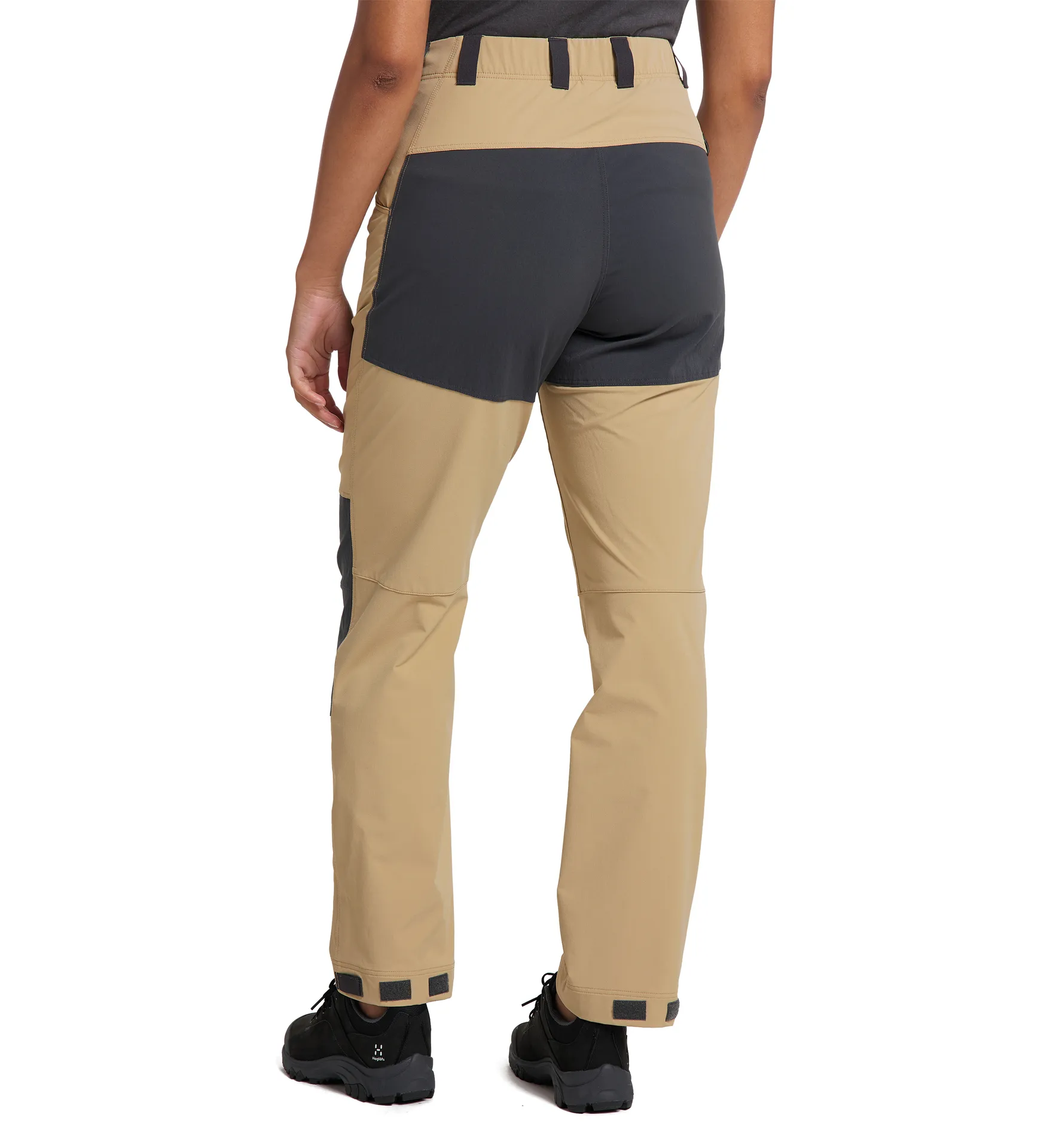 Mid Relaxed Pant Women Sand/Magnetite