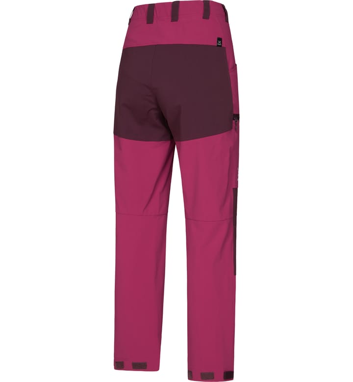 Mid Relaxed Pant Women Deep Pink/Aubergine