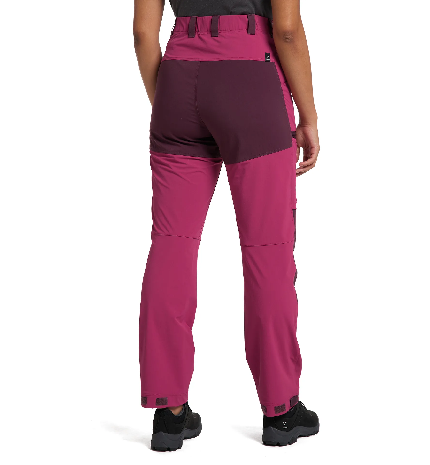 Mid Relaxed Pant Women Deep Pink/Aubergine