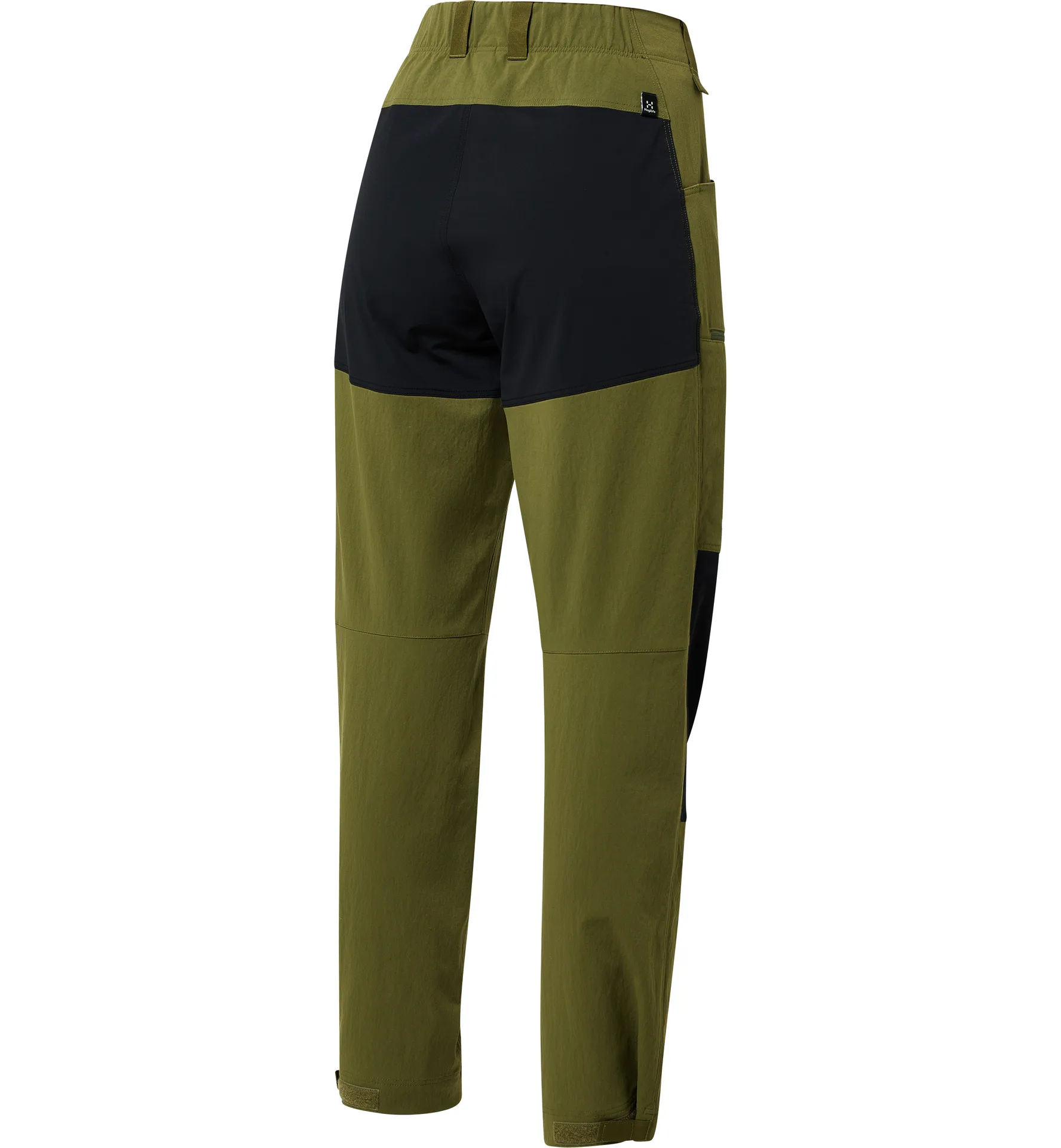 Mid Relaxed Pant Women Olive Green/True Black
