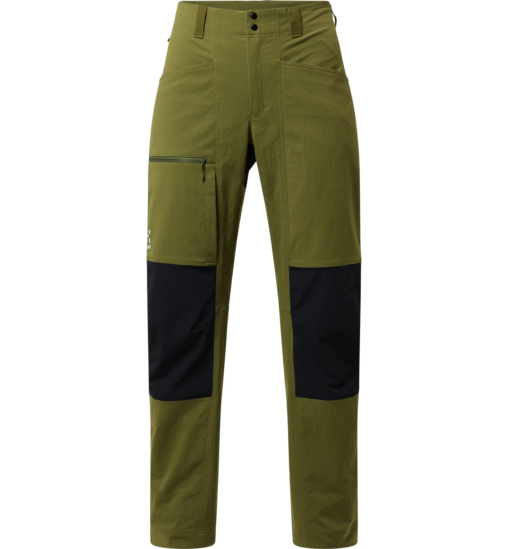 Mid Relaxed Pant Women Olive Green/True Black
