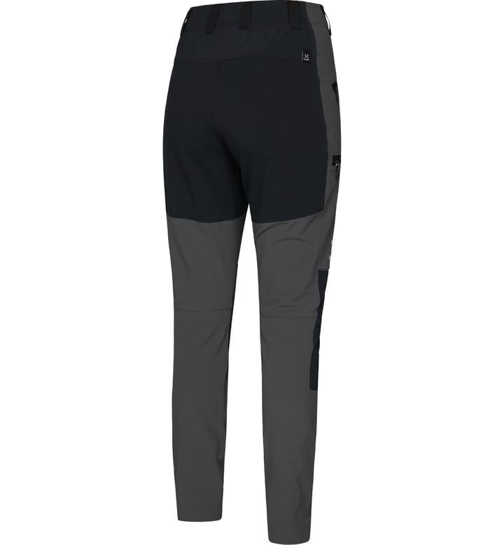 Mid Slim Pant Women Magnetite/True black