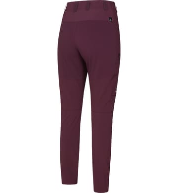 Mid Slim Pant Women Aubergine