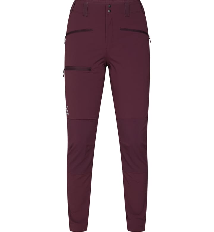 Mid Slim Pant Women Aubergine