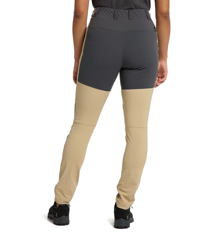 Mid Slim Pant Women Sand/Magnetite