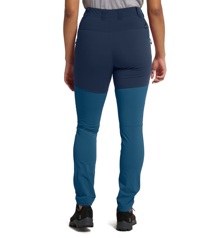 Mid Slim Pant Women Dark Ocean/Tarn Blue