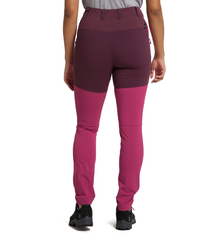 Mid Slim Pant Women Deep Pink/Aubergine