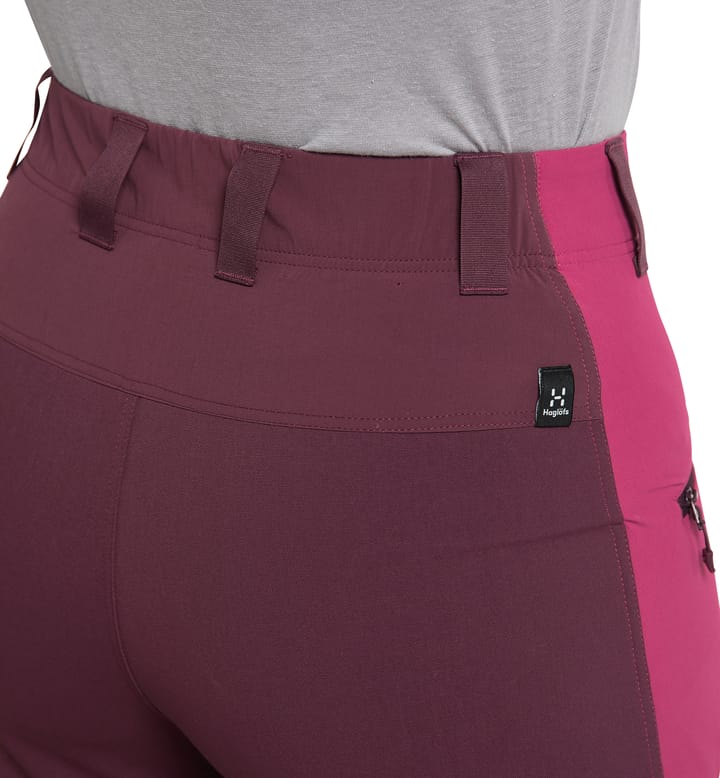 Mid Slim Pant Women Deep Pink/Aubergine