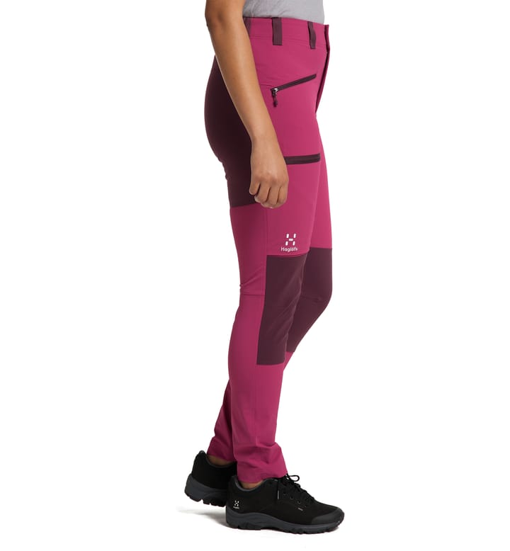 Mid Slim Pant Women Deep Pink/Aubergine