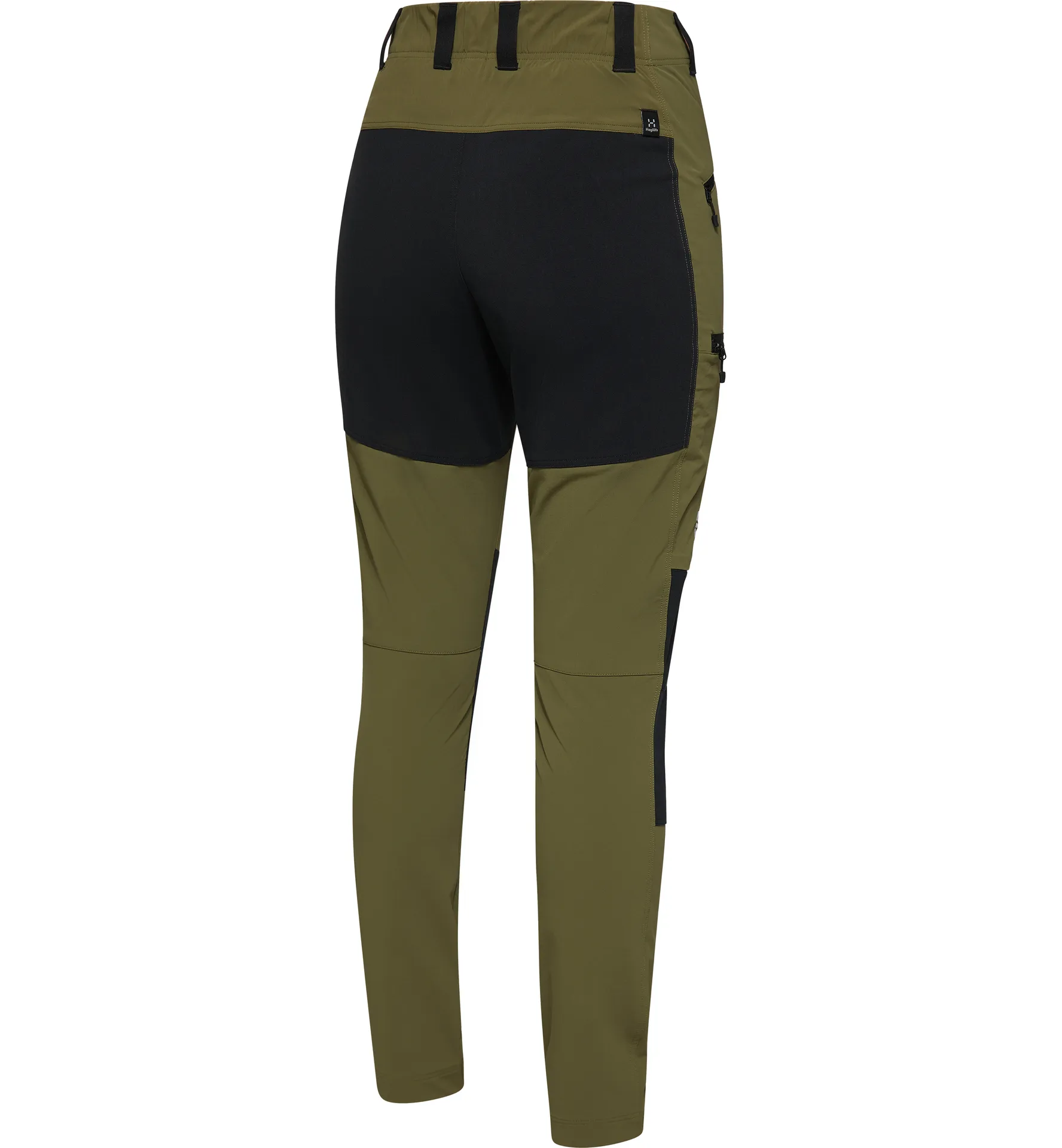 Mid Slim Pant Women Olive Green/True Black