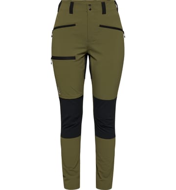 Mid Slim Pant Women Olive Green/True Black