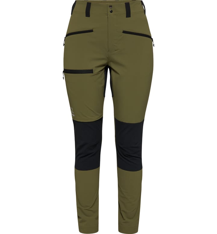 Mid Slim Pant Women Olive Green/True Black