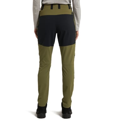 Mid Slim Pant Women Olive Green/True Black